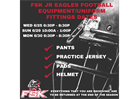 EQUIPMENT/ UNIFORM FITTINGS!